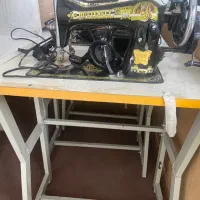 چرخ خیاطی برقی سالم با میز ببندرگز