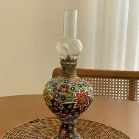 چراغ  قلم کاری شده