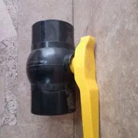 شیر پلی اتیلن دسته گازی سایز 110