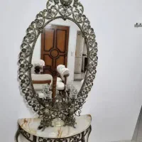 اینه و شمعدان برنز