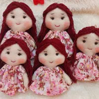 آویز کیف، جاکلیدی،عروسک نمدی ۱۰ سانتی