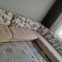 مبل ال ۷ نفره همراه پاف