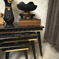 میز تلویزیون و جلو مبلی طرح سنگ
