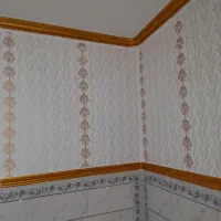 نقاشی ساختمان و طرح کاغذدیواری