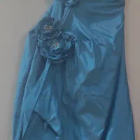 لباس مجلسی زنانه فیروزه ای