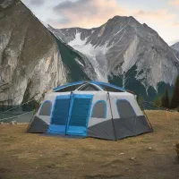 چادر مسافرتی ضدآب ۱۰ تا ۱۲ نفره مدل LOO14