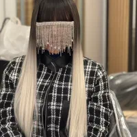 اکستنشن مونامرعی،بدون چسب وبافت ودوخت