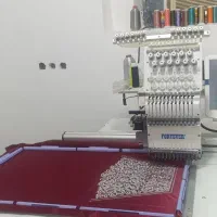 فروش یکدستگاه گلدوزی کامپیوتری تک کله