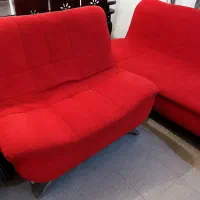 مبل ۵ نفره راحتی تختخواب شو روکش مخمل