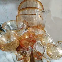 بلور رنگی گل برجسته