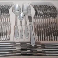 سرویس قاشق چنگال اصل آلمانی مرغ خوری پیرکس فرانسه