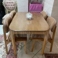 میزنهاز خوری نو در حد جهیزیه کاناپه تک دو نفره