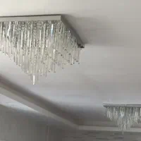 لوستر استیل مربعی