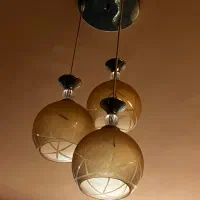 لوستر|لوستر و چراغ آویز|گناباد, |دیوار