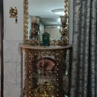 آینه کنسول تمام برنز