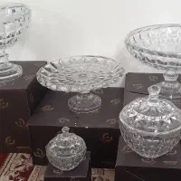 ست کریستال ۵ تکه آکوآمارین نو