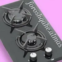 اجاق گاز رو میزی دو۲شعله صفحه ای رومیزی46Xx شیشه