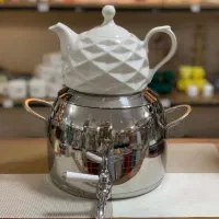 کتری قوری شیر دار دکاموند