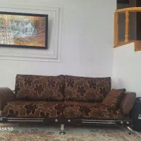 مبل بسیار محکم با میز عسلی چوبی