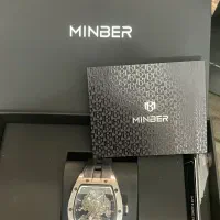 ساعت برند minber لاکچری و نگین دار