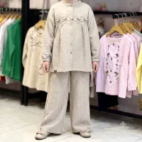 شومیزشلوارگلدوزی