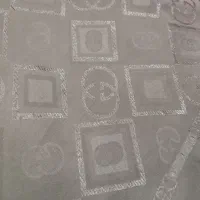 روسری مشکی ژاکارد