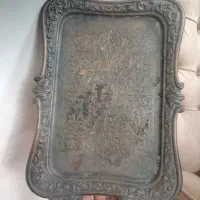 سینی برنجی رویش سیلور