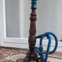 قلیان تنه چوبی