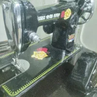 چرخ خیاطی ۲گل قدیمی برقی