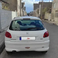 پژو ۲۰۶ تیپ ۲ بسیار‌تمیز مدل ۹۰