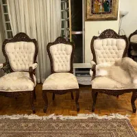 فروش مبلمان ۹ نفره و میز نهار خوری  ۱۰ نفره