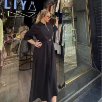 کفتان نیم زیپ جنس سیلک