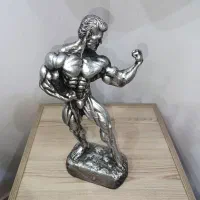 مجسمه رومیزی کلاغ و فیگور بدنسازی
