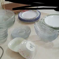 وسایل شیشه ای قدیمی