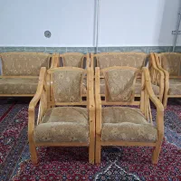 مبل 8 نفره چوبی سالم