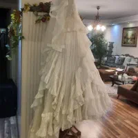 لباس عروس ترک خارجی تور پلیسه