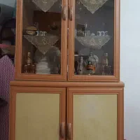 فروش بوفه یا کمددو تکه،نو بدون هیچ خط وخش