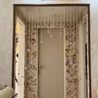 پرده کریستالی جذاب