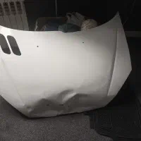 کاپوت ۲۰۶ سفید تصادفی (سازه داخلی سالم)
