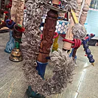 قلیان چوبی طاق بستان