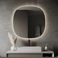 آینه سرویس بهداشتی بک‌لایت مدل LUNA