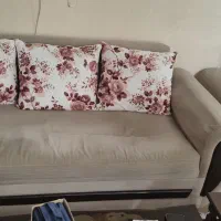 مبل راحتی ۷ نفره همراه مبل تخت شو