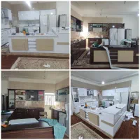 نصب حرفه ای و فروش برچسب کابینت کمد لباسشویی یخچال