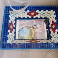 حوض کاشی درجه یک سفارشی ساخت