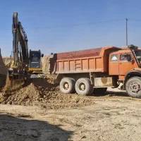 حمل نقل  سنگ .ماسه . شن . گل  مخلوط