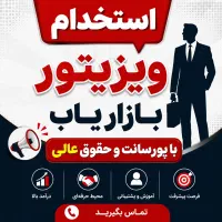 استخدام ویزیتور برای پخش مواد غذایی