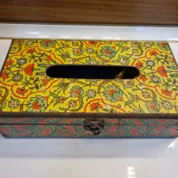 جا دستمال کاغذی (باکس چوبی)