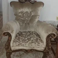 ست ۵ نفره استیل کلاسیک  همراه با جلو مبلی