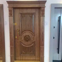 درب ضدسرقت روکش رنگ،چوب و فلز