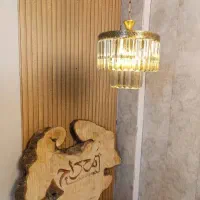 لوستر کریستالی (سانتی) قطر 30 سانت